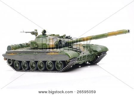 Maqueta de tanque ruso