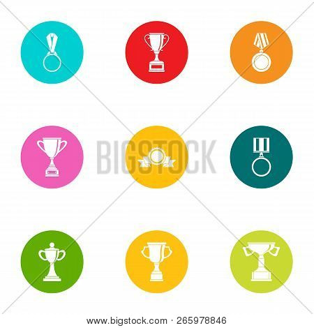 Remuneration Icons Set. Flat Set Of 9 Remuneration Icons For Web Isolated On White Background