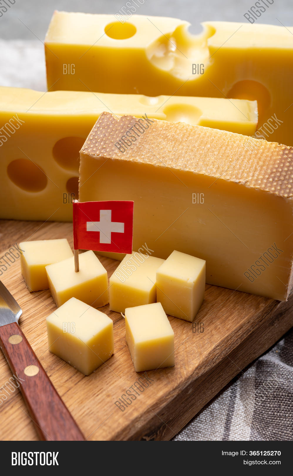 Swiss Cheeses, Block Image & Photo (Free Trial) Bigstock