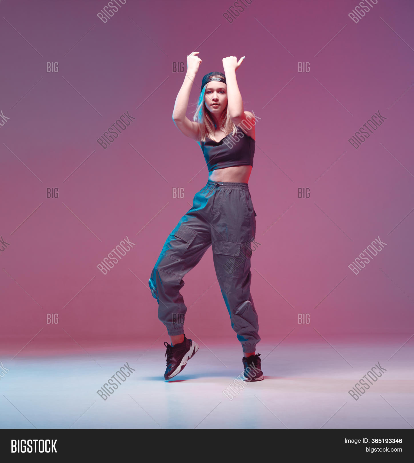 Cute Teen Girl Dancing Image & Photo (Free Trial) | Bigstock