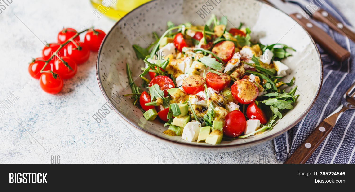 Green Salad Avocado, Image & Photo (Free Trial) Bigstock