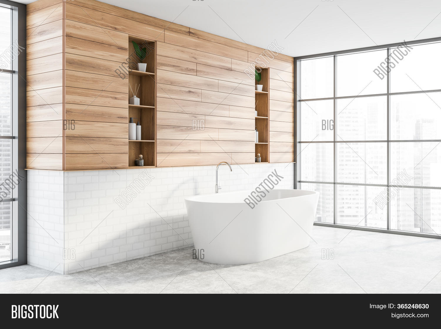 Corner Modern Bathroom Image & Photo (Free Trial) | Bigstock