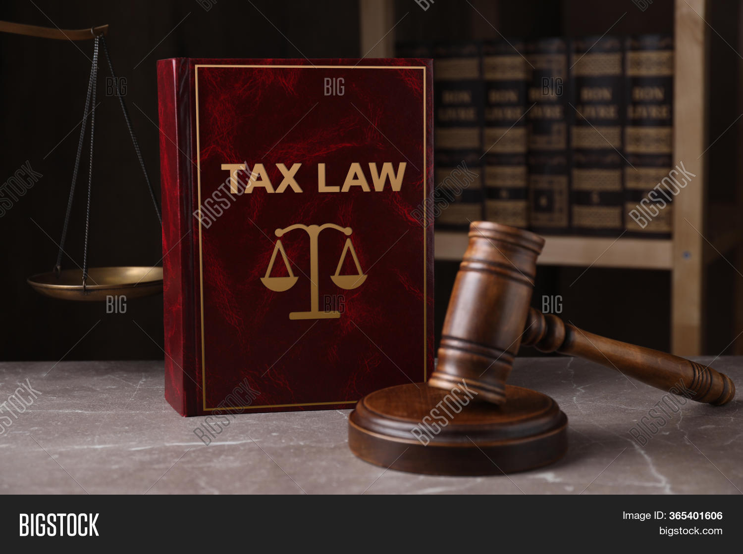 Tax Law Book Gavel On Image & Photo (Free Trial) Bigstock