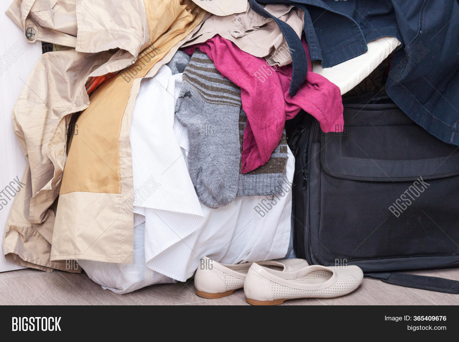 Pile Old Worn Clothes Image & Photo (Free Trial) Bigstock