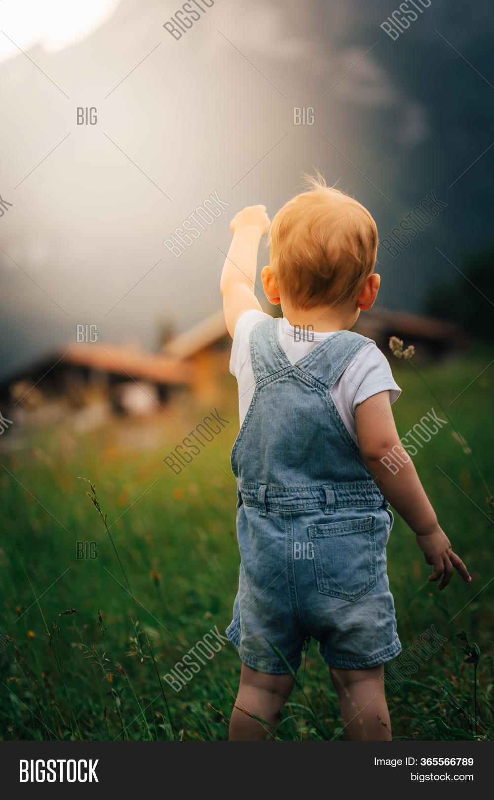 Little Boy Dungarees Image & Photo (Free Trial) Bigstock