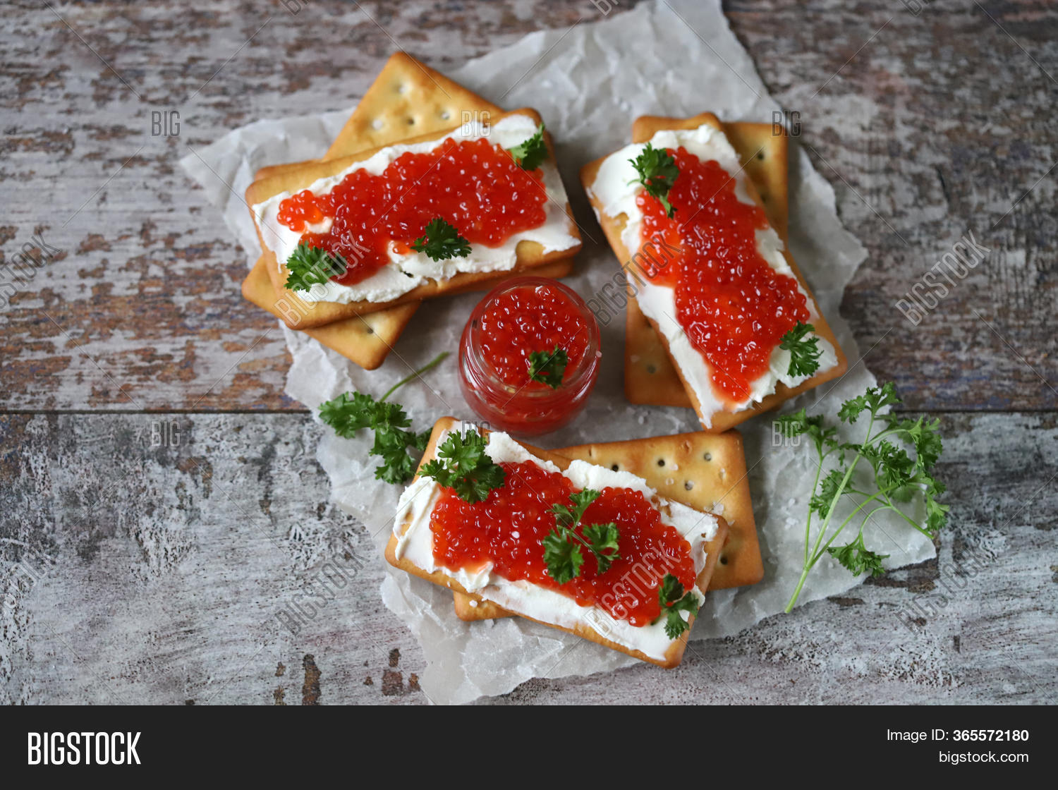 Crackers Red Caviar Image & Photo (Free Trial) Bigstock
