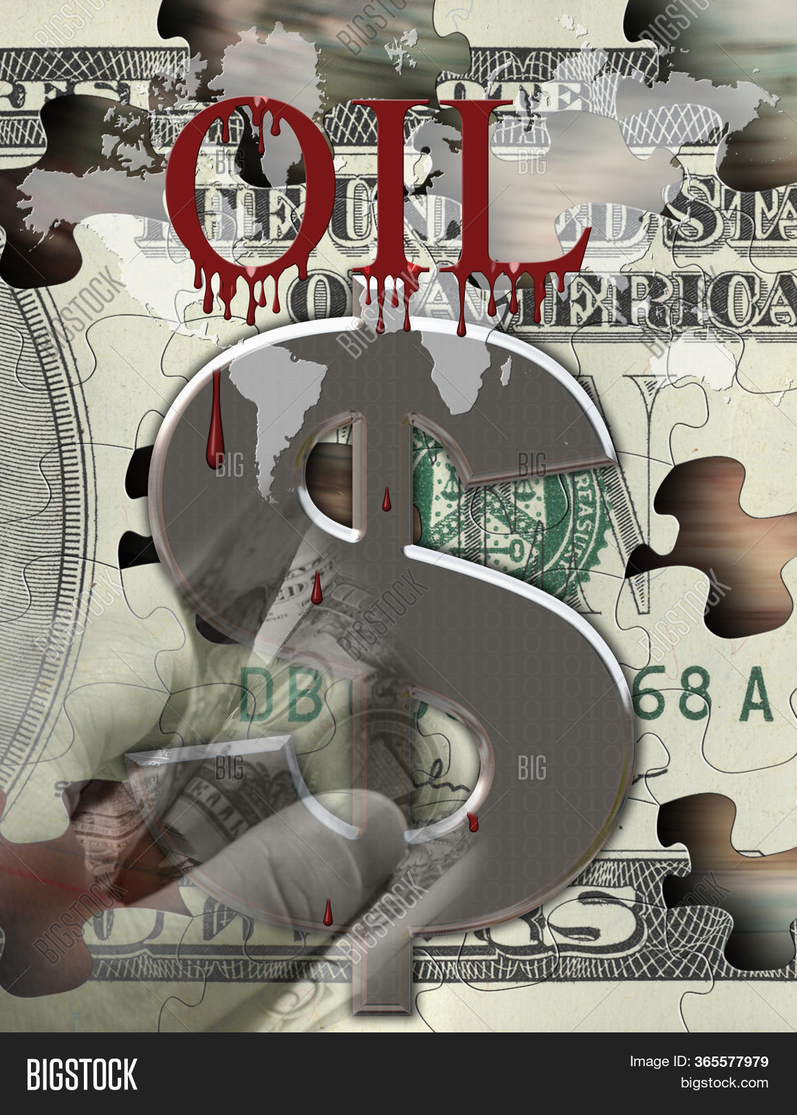 Oil Money. Dollar Sign Image & Photo (Free Trial) Bigstock