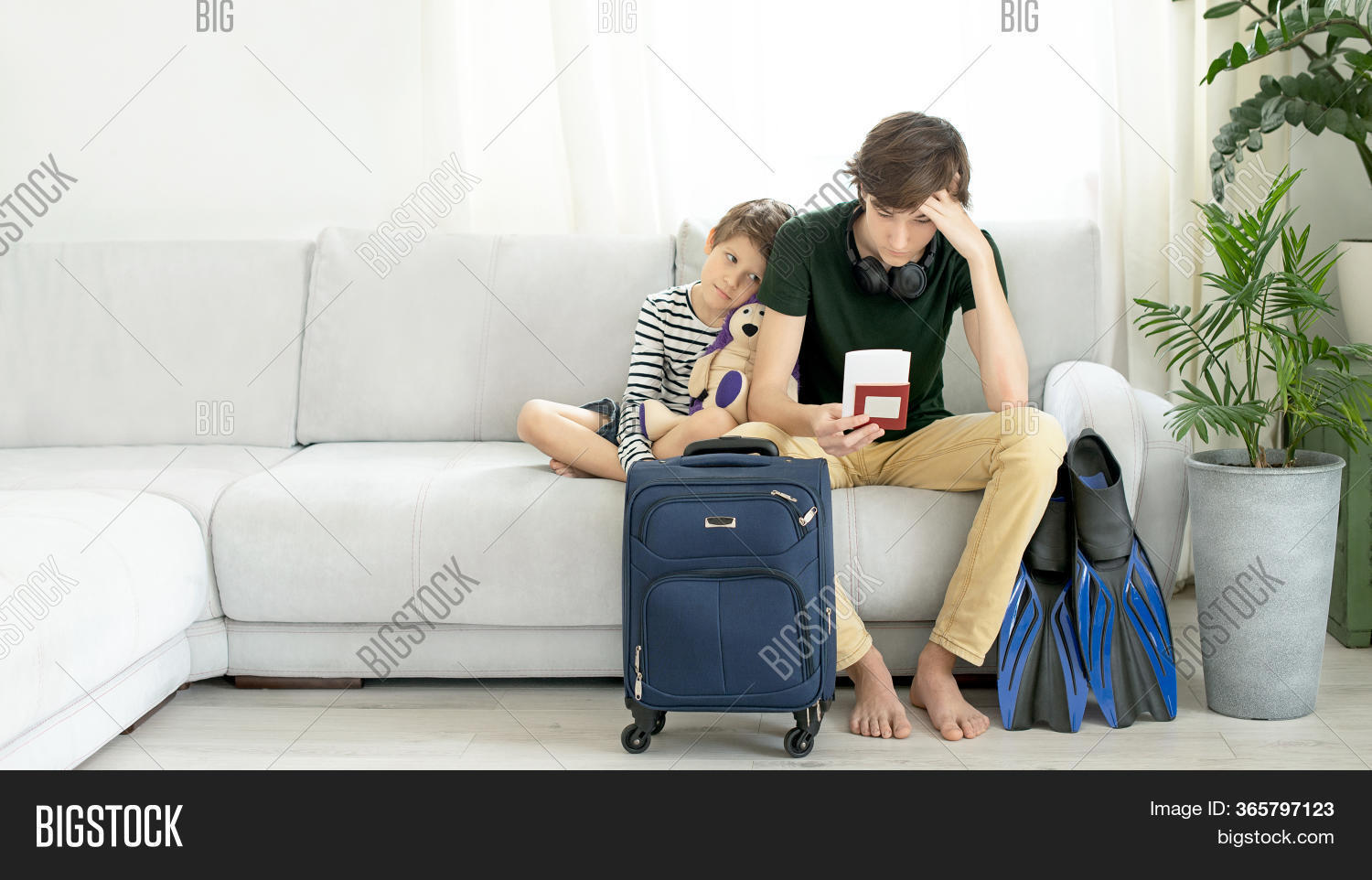 Tourist Boy Suitcase Image & Photo (Free Trial) Bigstock