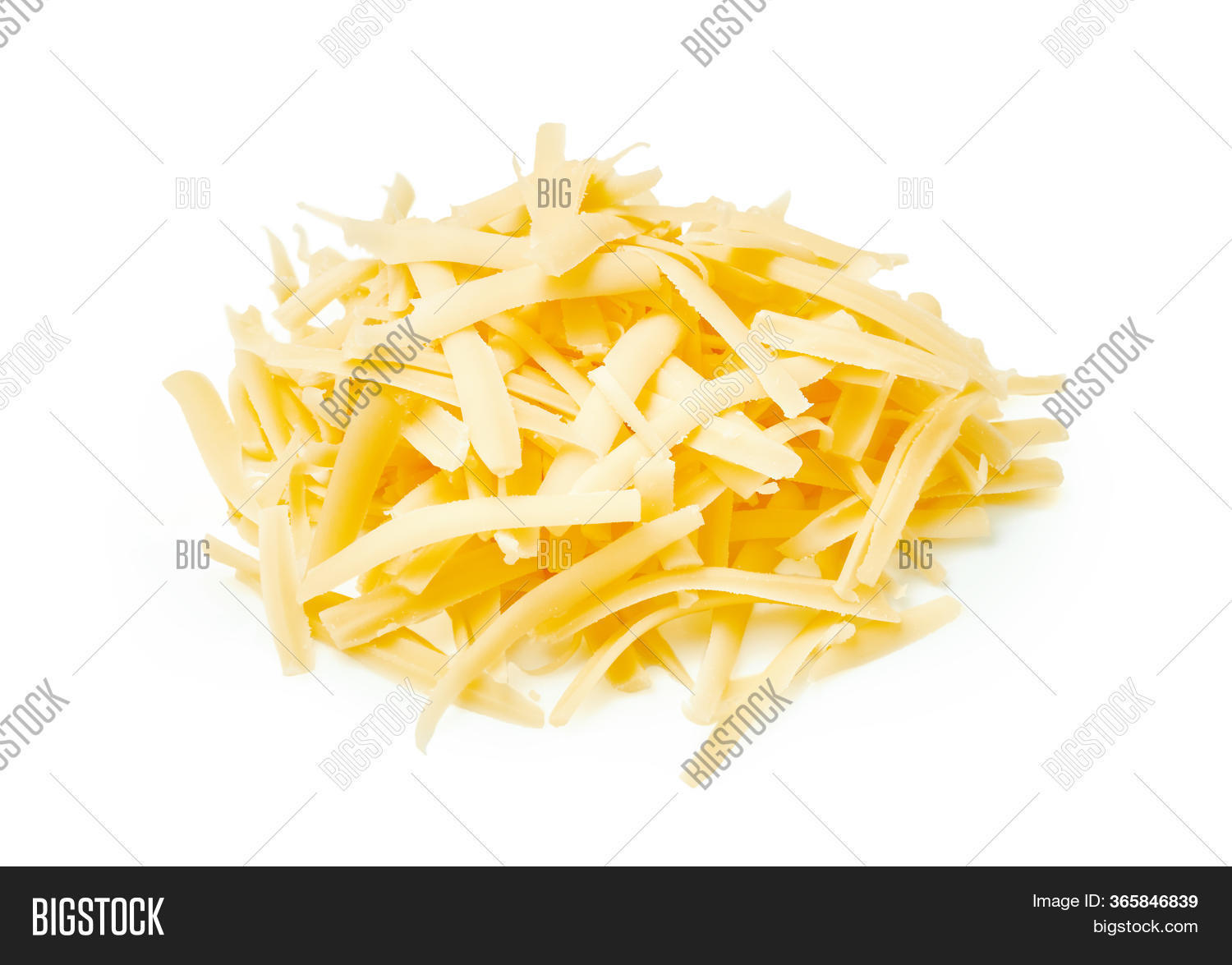 Grated Cheese Isolated Image & Photo (Free Trial) Bigstock