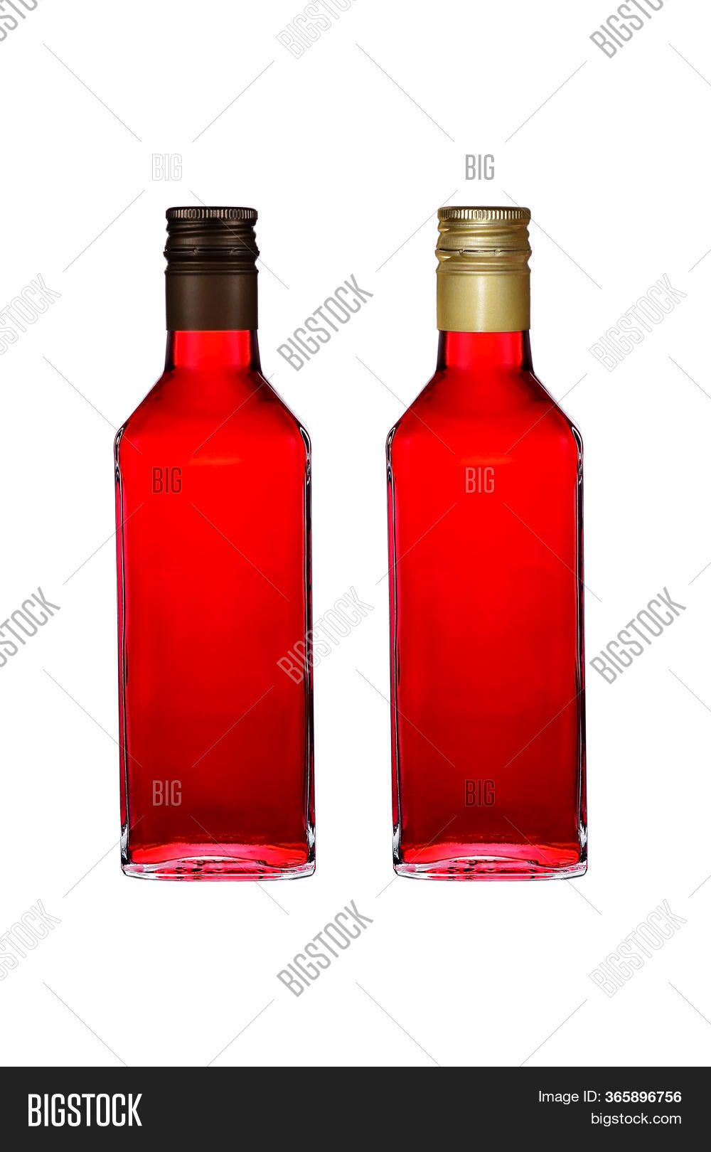 Two Bottles Pink Wine Image & Photo (Free Trial) Bigstock