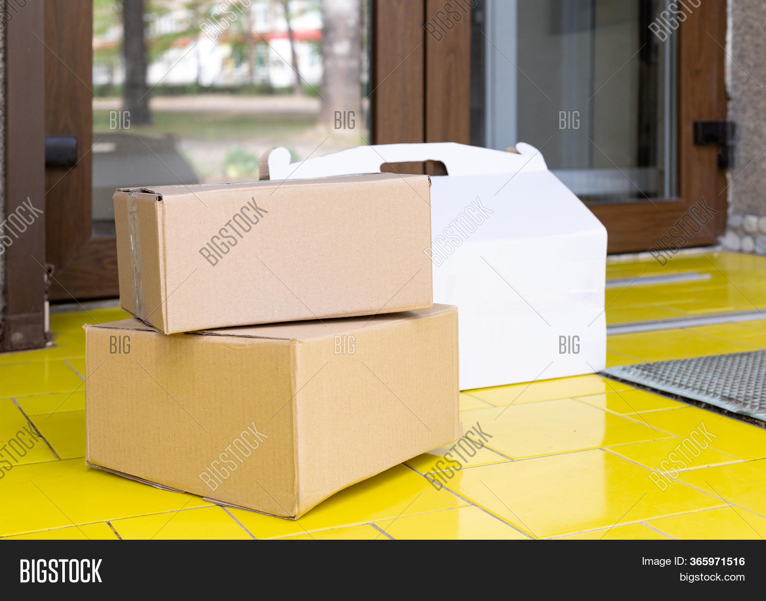 Delivery Boxes On Image & Photo (Free Trial) Bigstock
