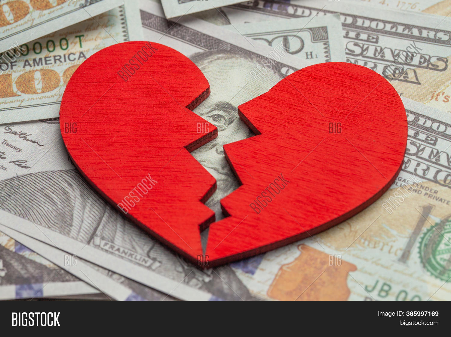 Broken Heart Because Image & Photo (Free Trial) Bigstock