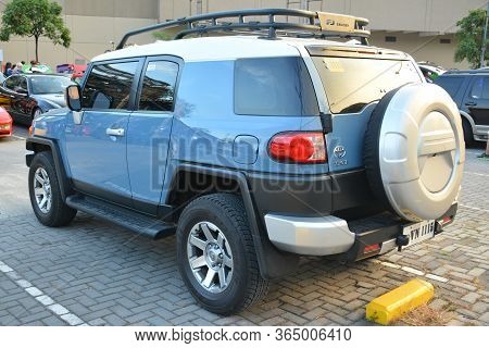 Quezon City, Ph - Apr 13 - Toyota Fj Cruiser At Rev Up Car Show On April 13, 2019 In Quezon City, Ph