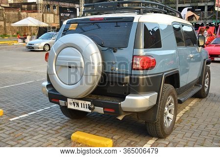 Quezon City, Ph - Apr 13 - Toyota Fj Cruiser At Rev Up Car Show On April 13, 2019 In Quezon City, Ph
