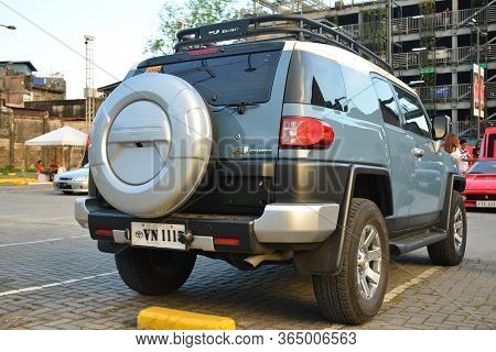 Quezon City, Ph - Apr 13 - Toyota Fj Cruiser At Rev Up Car Show On April 13, 2019 In Quezon City, Ph