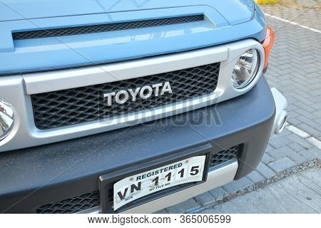 Quezon City, Ph - Apr 13 - Toyota Fj Cruiser At Rev Up Car Show On April 13, 2019 In Quezon City, Ph
