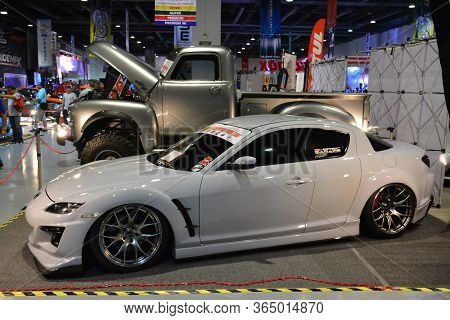 Pasay, Ph - May 25 - Mazda Rx8 At 25th Trans Sport Show On May 25, 2019 In Pasay, Philippines.