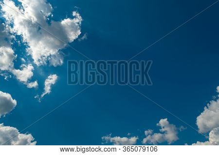 Dramatic Sky With Stormy Clouds. Nature Background