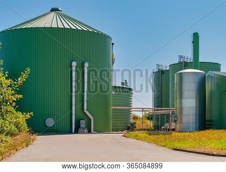 Biogas Plant For Power Generation And Energy
