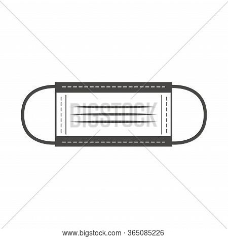 Sanitation & Protection Facemask Ppe Icon Set With Respiratory Face Masks