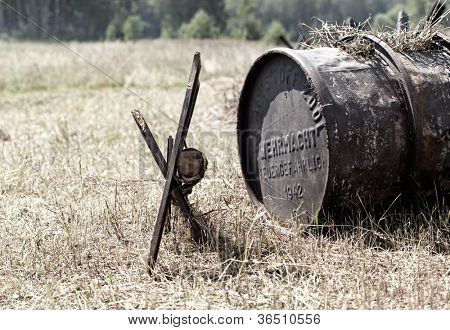 Rusland, OREL, MCENSK, 07 juli 2012 rekonstruktion af slaget i anden verdenskrig. Rusland