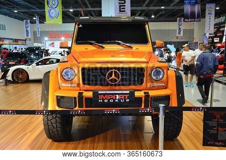 Pasay, Ph - May 25 - Mercedes Benz G500 At 25th Trans Sport Show On May 25, 2019 In Pasay, Philippin
