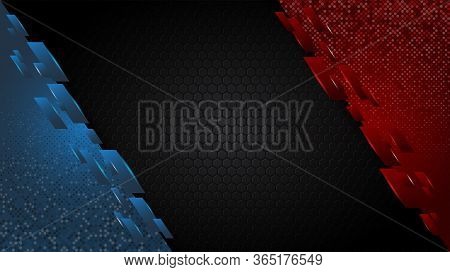 Background Redblue