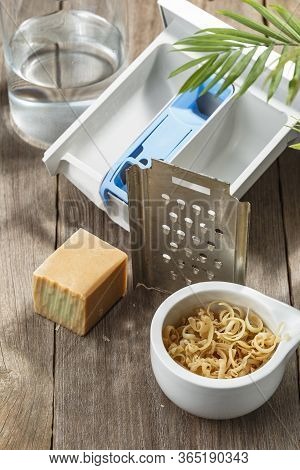 Grated Solid Soap Diy Natural Laundry Detergent