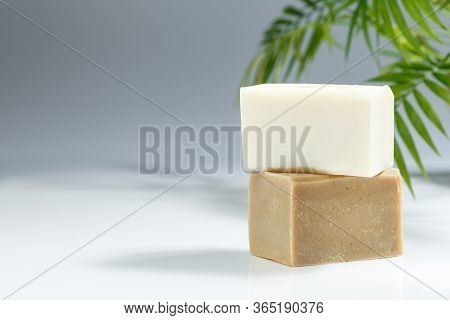 Two Bars Of Natural Dish Washing Solid Soap
