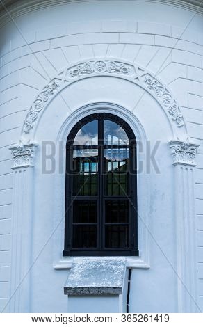 Neamt, Romania - June 22, 2019: Agapia Orthodox Monastery. Agapia Village.