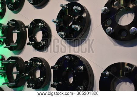Pasay, Ph - Apr 7 - Mister Offset Wheel Fitment At Manila International Auto Show On April 7, 2019 I