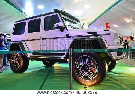 Pasay, Ph - Apr 7 - Mercedes Benz Brabus G500 At Manila International Auto Show On April 7, 2019 In 