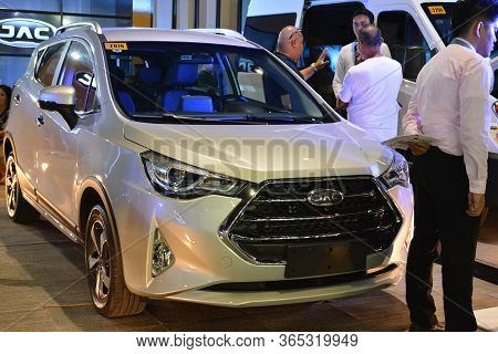 Pasay, Ph - Apr 7 - Jac Motors Suv At Manila International Auto Show On April 7, 2019 In Pasay, Phil