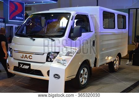 Pasay, Ph - Apr 7 - Jac Motors X200 Van At Manila International Auto Show On April 7, 2019 In Pasay,