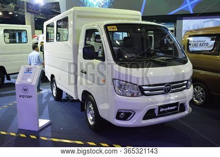Pasay, Ph - Apr 7 - Foton Gratour At Manila International Auto Show On April 7, 2019 In Pasay, Phili