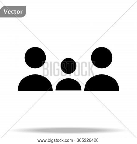 People Icon. Persons Symbol For Your Infographics Web Site Design People Iconvector Illustration Peo