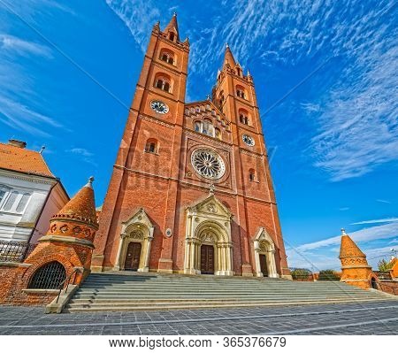 The Cathedral Of St. Peter In Croatia Is The Djakovo Towns Most Famous Landmark And The Most Importa
