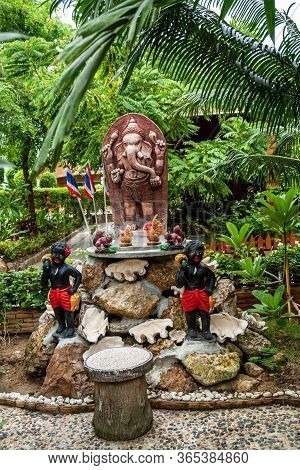 Bronze Sculpture Ganesha Also Known As Ganapati And Vinayaka Is One Of The Best-known And Most Worsh