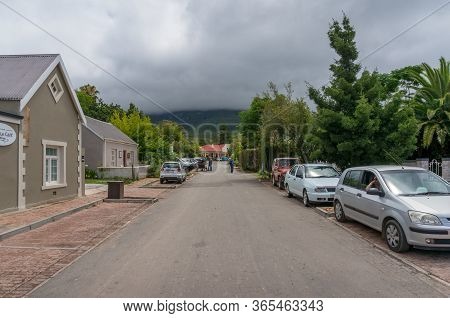 Greyton, South Africa - February 2, 2019: Street With Parked Cars In Greyton Town In Western Cape, S