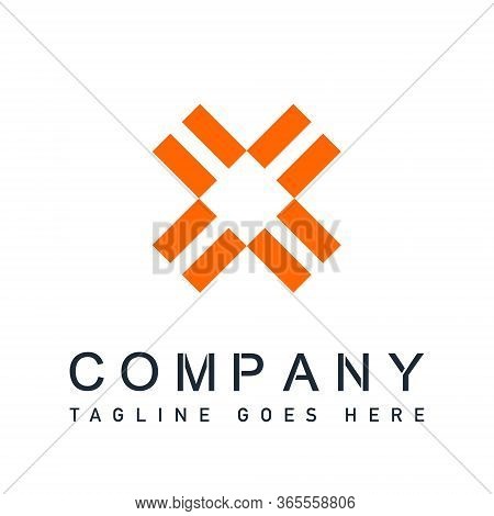 Logo Design For Company With Orange Color Them