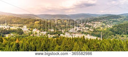 Tanvald - Small Mountain Town In Jizera Mountains, Czech Republic