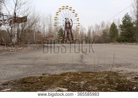 Ghost Town Pripyat In Chernobyl, Ferris Wheel