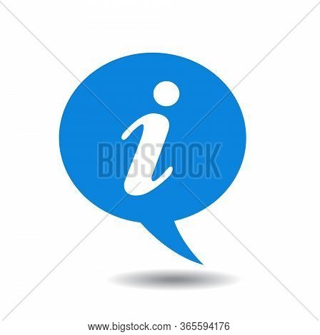 Information Icon Illustration Design On White Background