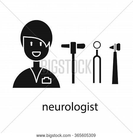 Vector Design Of Doctor And Neurologist Symbol. Set Of Doctor And Woman Vector Icon For Stock.