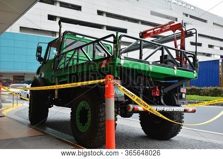 Pasay, Ph - Nov 30 - Mercedes Benz Unimog At Manila Auto Salon Car Show On November 30, 2018 In Pasa