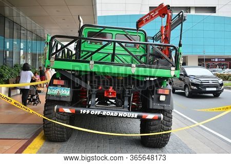 Pasay, Ph - Nov 30 - Mercedes Benz Unimog At Manila Auto Salon Car Show On November 30, 2018 In Pasa