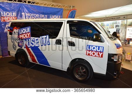Pasay, Ph - Nov 30 - Nissan Urvan Van At Manila Auto Salon Car Show On November 30, 2018 In Pasay, P