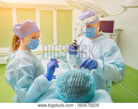 Endoscopic Sinus Surgery. Laser Vaporization Of Nasal Concha
