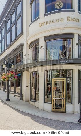 Beverly Hills,CA/USA - 6.2.15:Stefano Ricci is a private family-owned Italian luxury lifestyle brand. with headquarters located in Fiesole and a flagship store on Rodeo Dr.  
