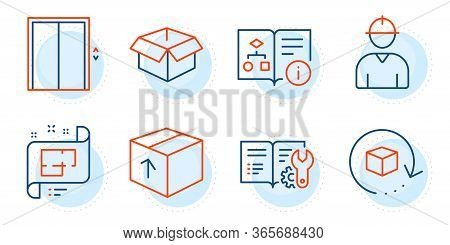 Architectural Plan, Package And Engineering Documentation Signs. Return Package, Lift And Engineer L